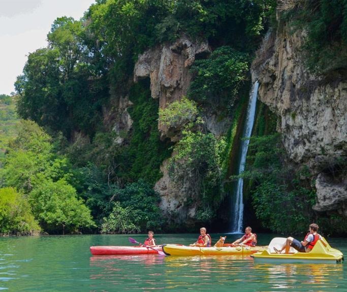 Camping Cascade Aveyron Saint-Rome-de-Tarn Екстер'єр фото